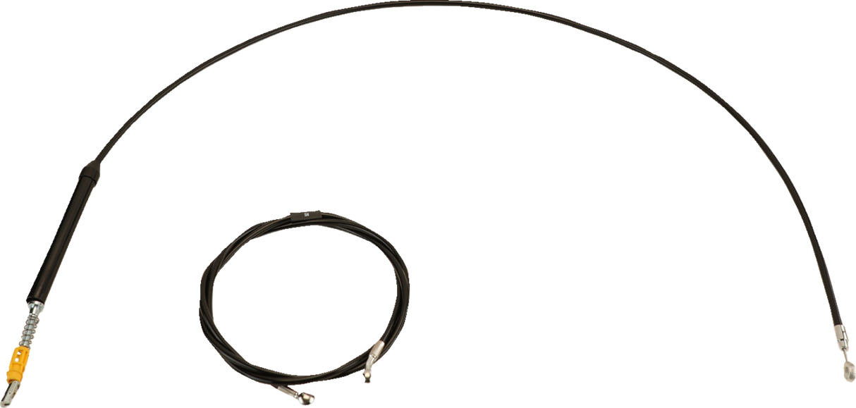Standard Black Vinyl Handlebar Cable/Brake Line Kit — Ape Hanger