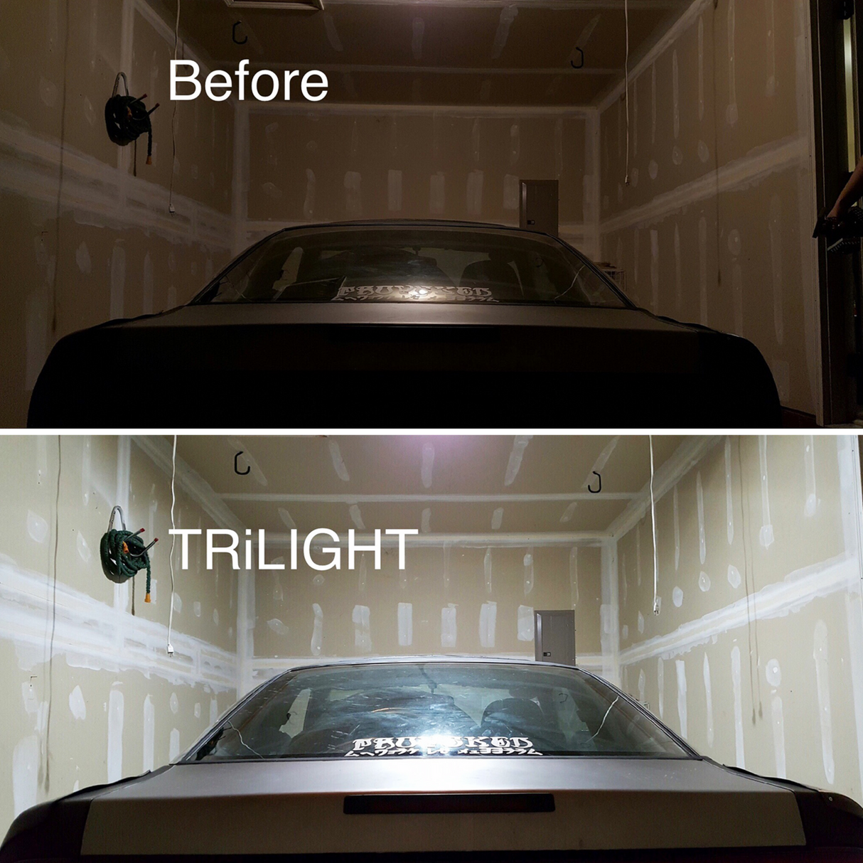 TRiLIGHT Motion Activated Garage/Attic/Basement/Home Ceiling Light