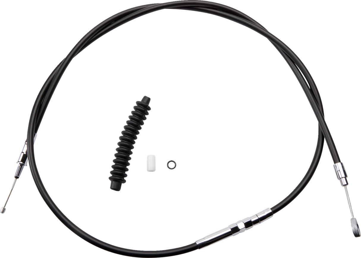 High-Efficiency Black Vinyl Clutch Cable
