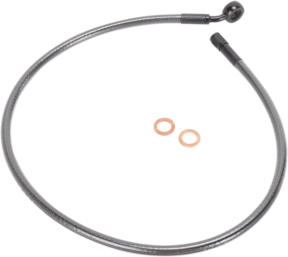 Brake Line - 7/16-35° - 28" - Black Pearl