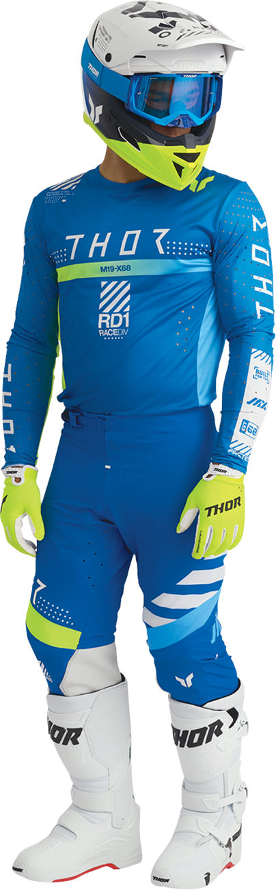 Sportmode Synth Pants — Blue