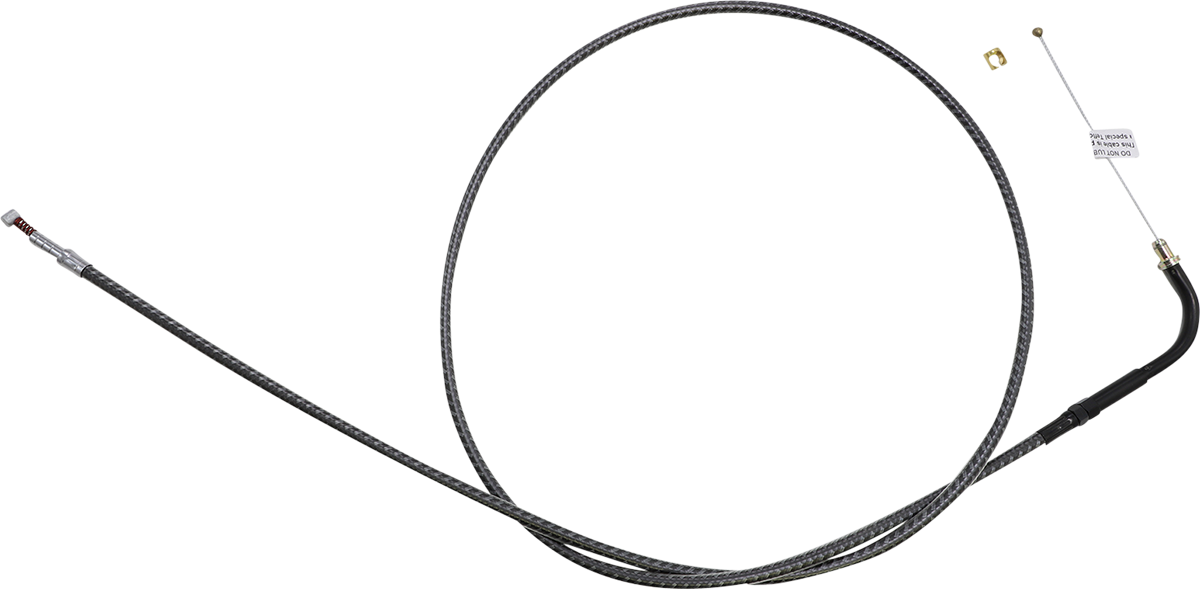 KARBONFIBR Braided Idle Cable - 47-1/2"