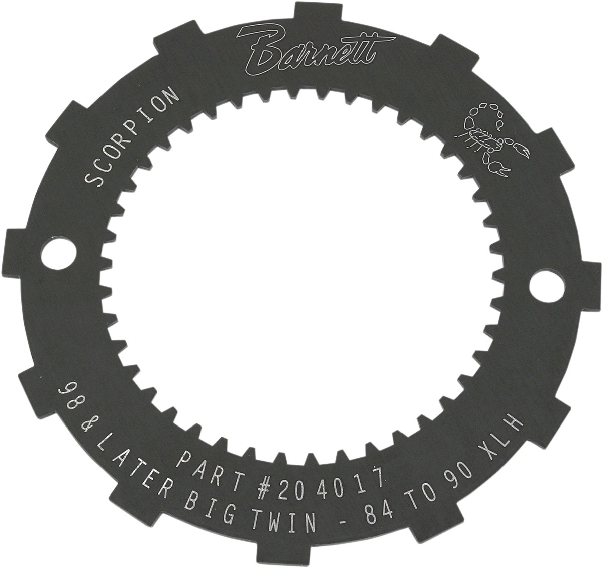 Scorpion Clutch Lock Plate