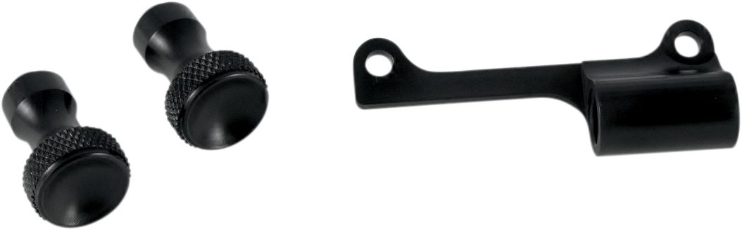 Mikuni Enrichener Cable Relocation Bracket Kit with Knobs