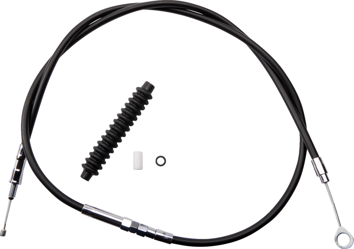 High-Efficiency Black Vinyl Clutch Cable