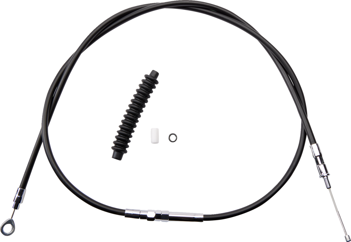 High-Efficiency Black Vinyl Clutch Cable