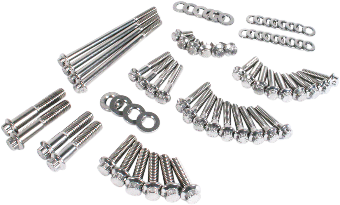 Dress-Up 12-Point External Primary/Transmission Engine Fastener Kit