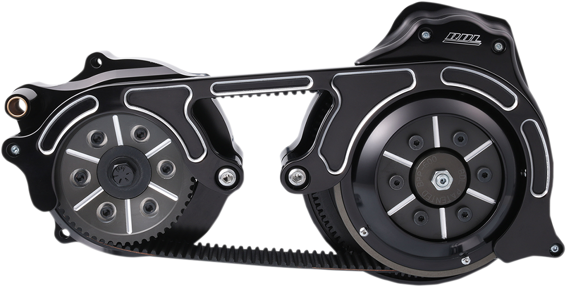 2" Open Belt Drive Kit with 2-Piece Motor Plate