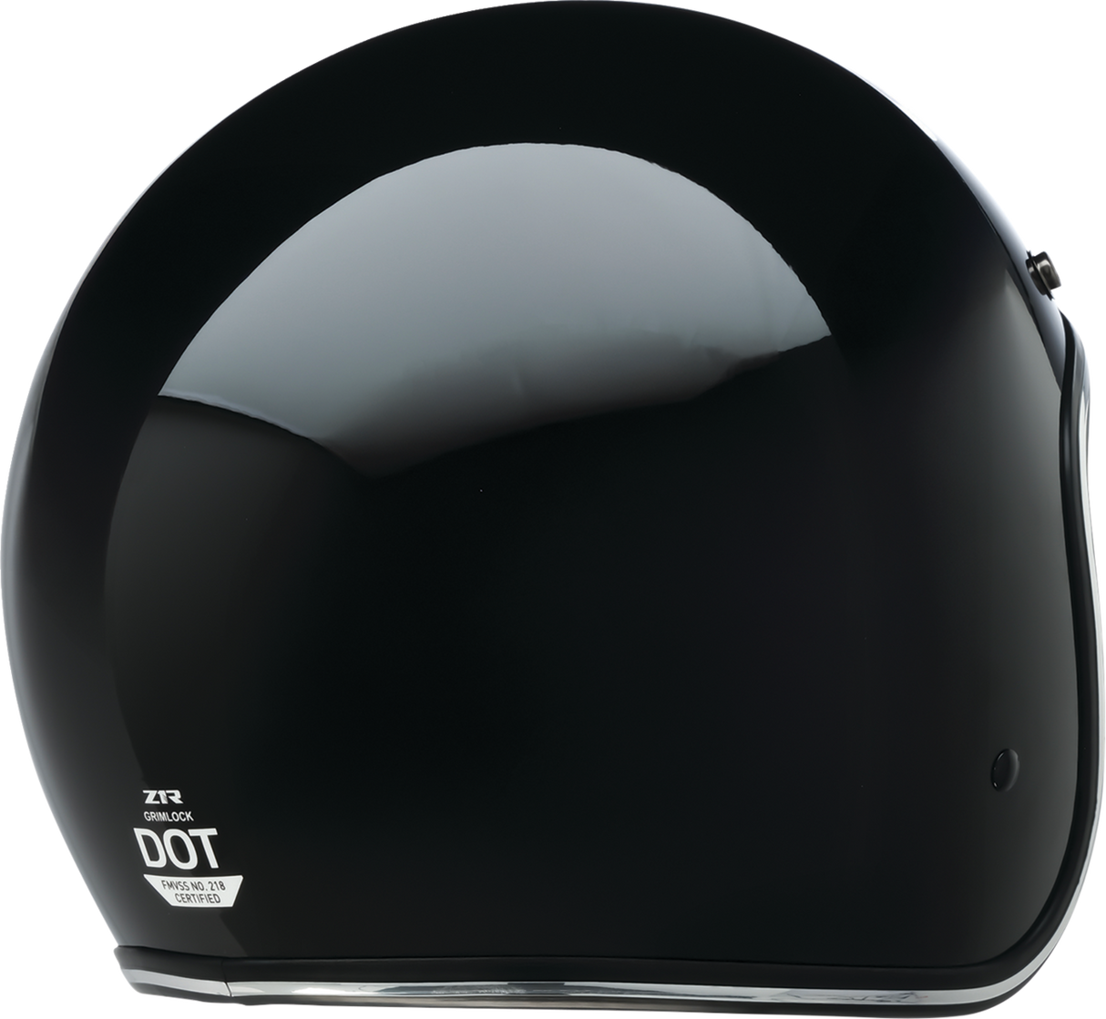 Grimlock Solid Helmet — Black