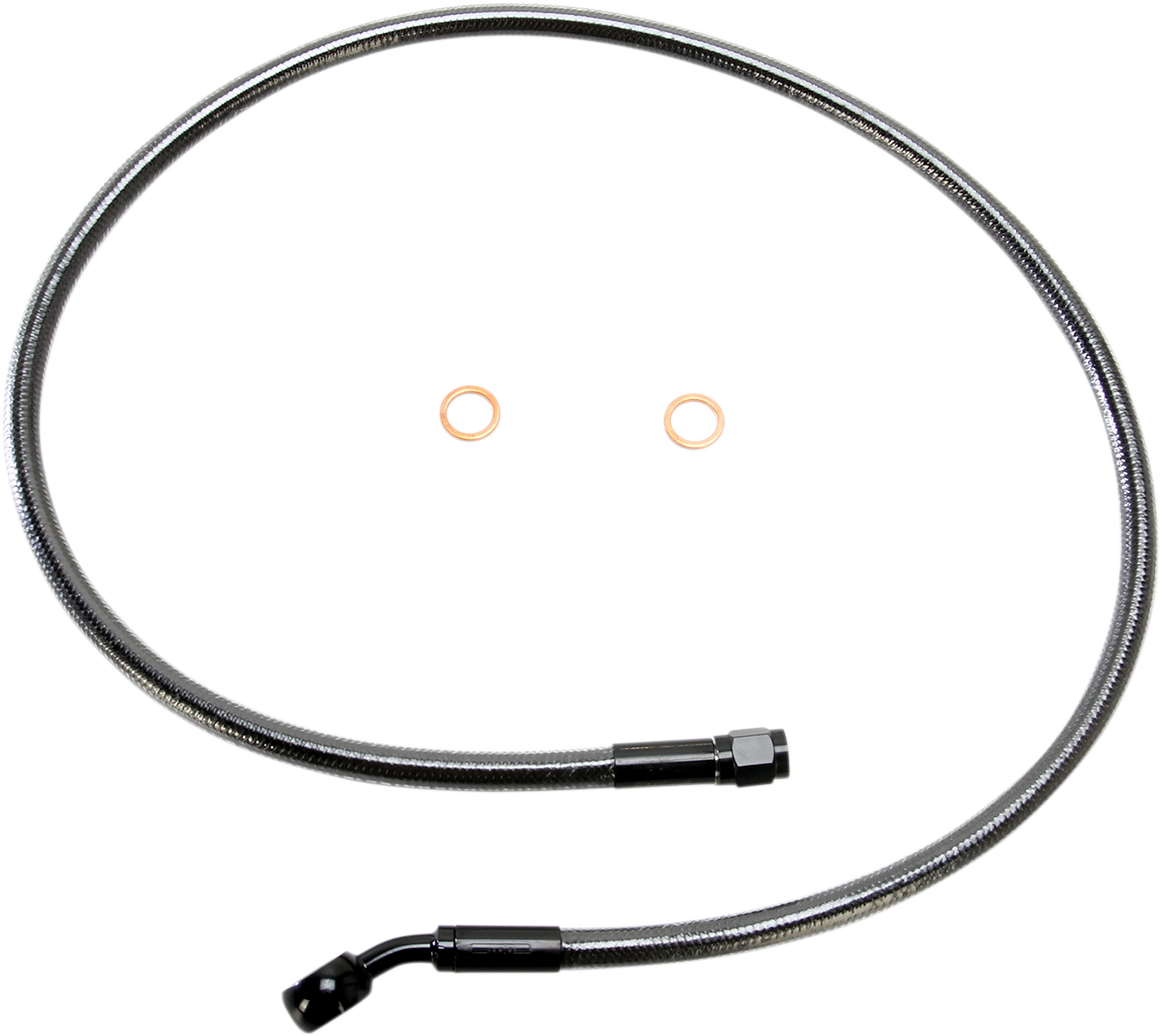 Brake Line - 10 mm-35° - 32" - Black Pearl
