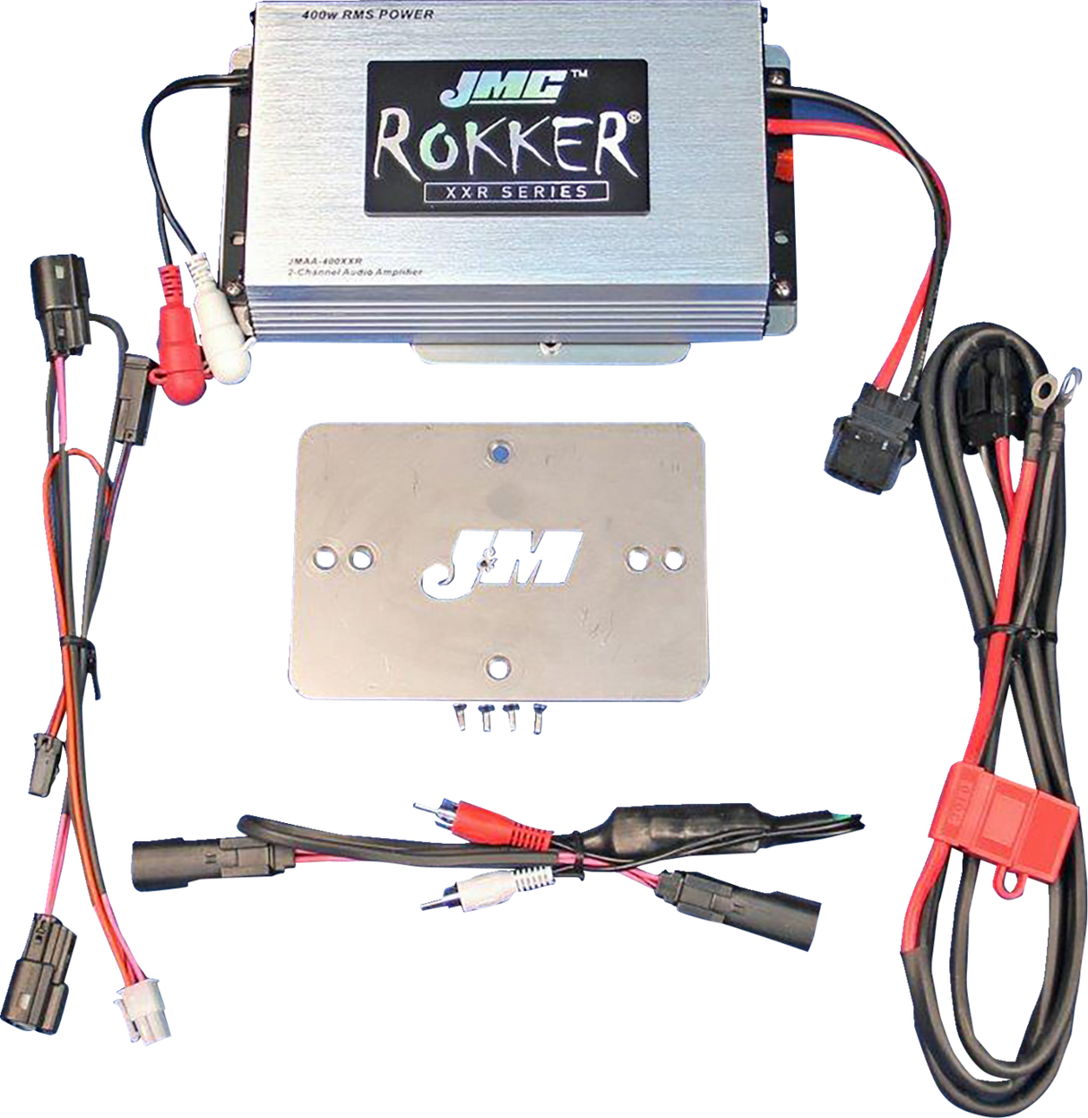 JMC ROKKER® 200 W 2-Channel Amplifier Kit
