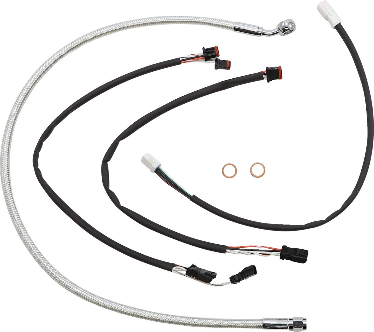 Sterling Chromite II® Designer Handlebar Installation Kit - 12"-14" - '21-'22 FLHR