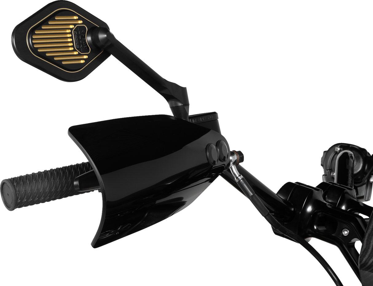 Short Stem Adjustable Mirror Designed by Gilles