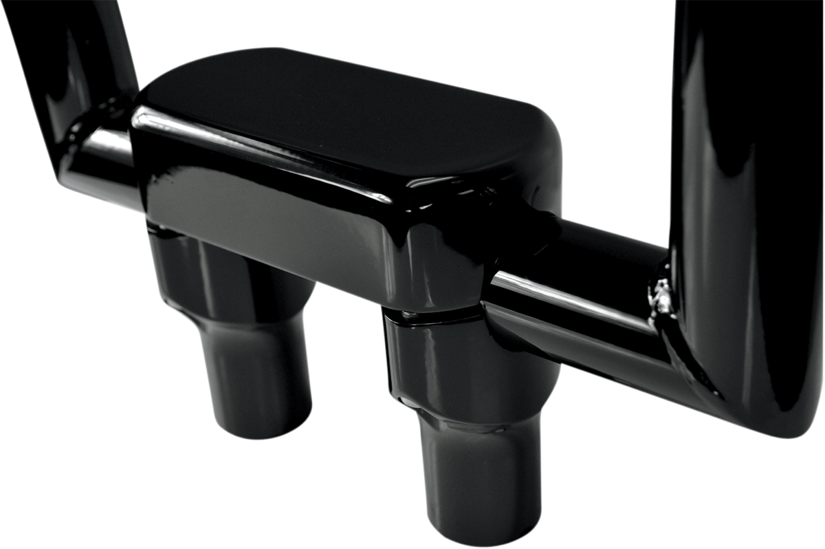 Hefty Handlebar Riser & Top Clamp Kit