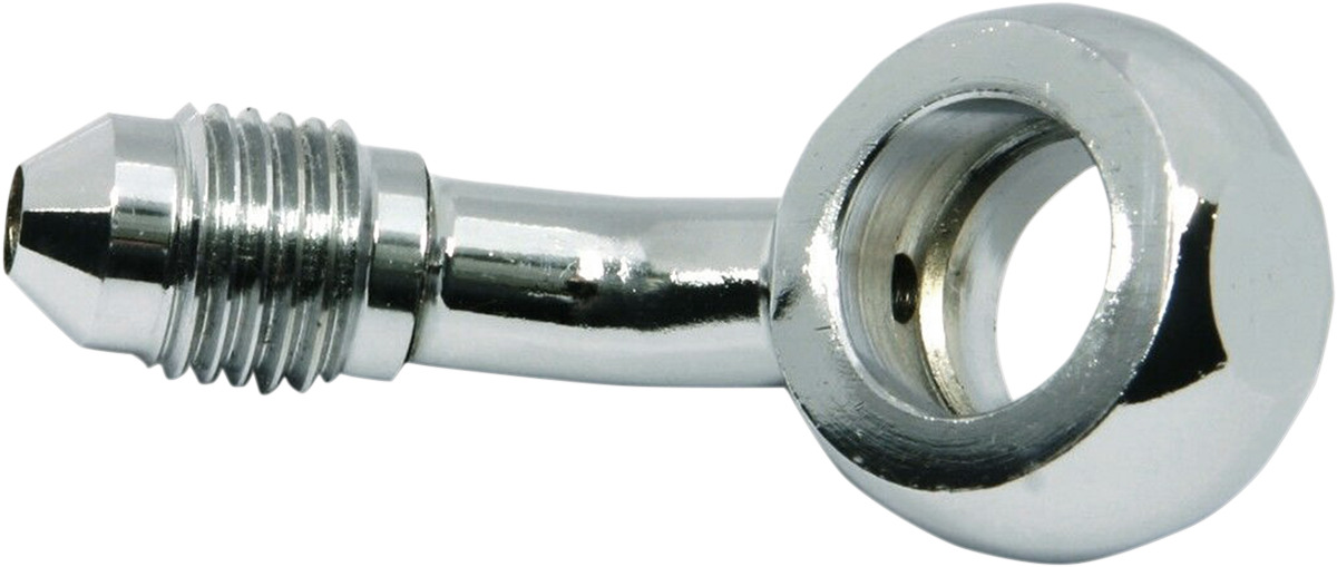 Banjo Fitting - 10 mm - AN3 45° - Chrome