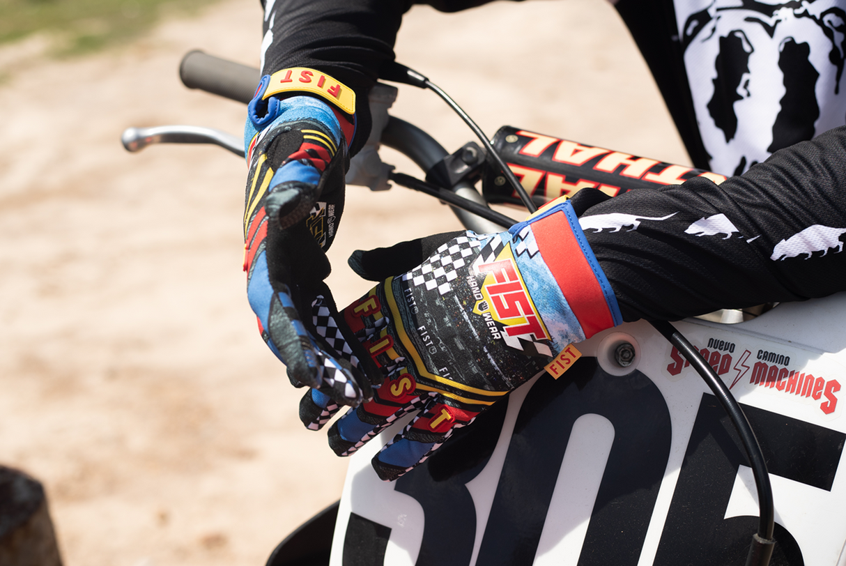 Strapped Speedway Gloves