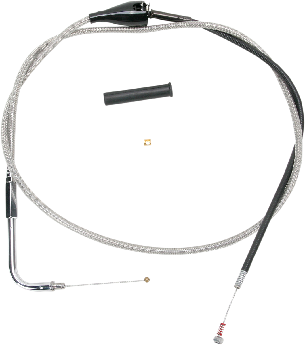Stainless Braided Idle Cable