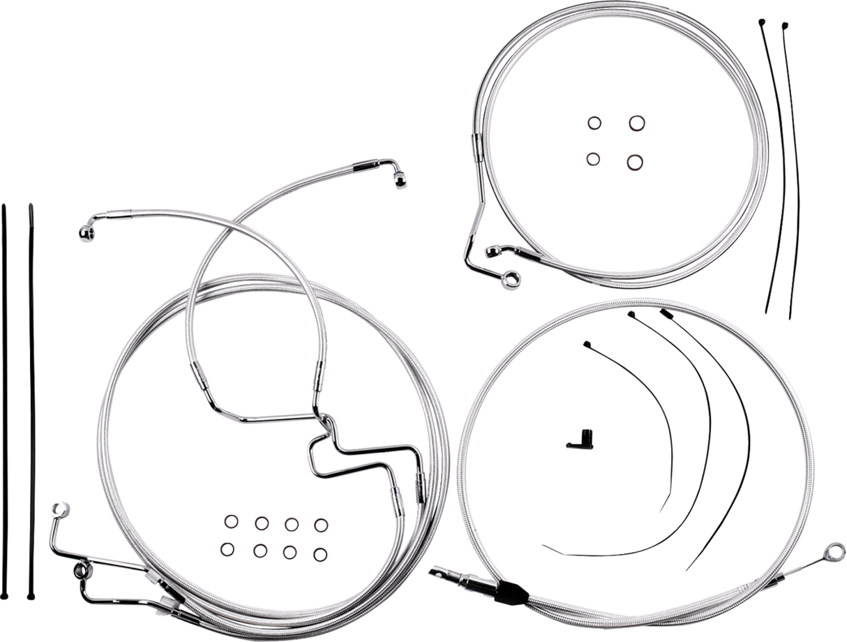 Sterling Chromite II® Designer Handlebar Installation Kit - 8" - '21-'23 FLTR