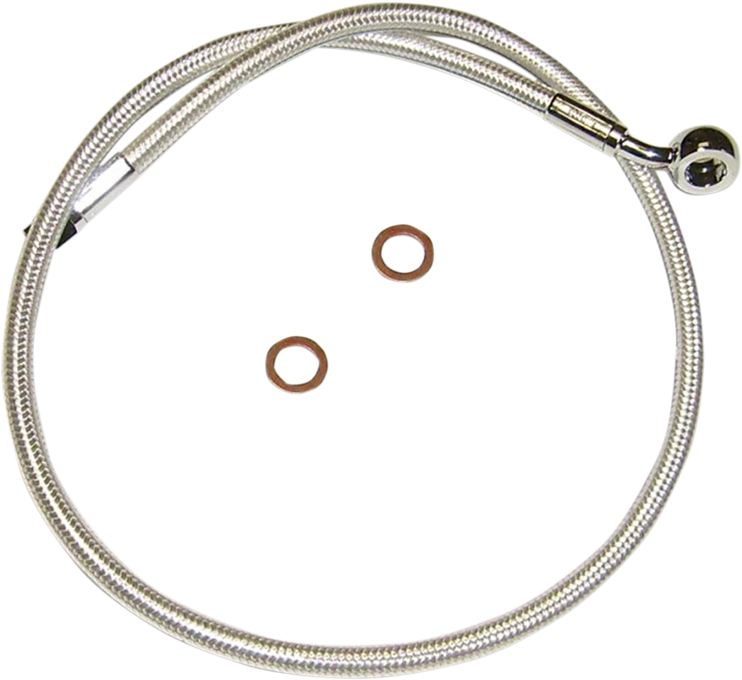 Brake Line - 10 mm-Straight - 32" - Sterling Chromite II