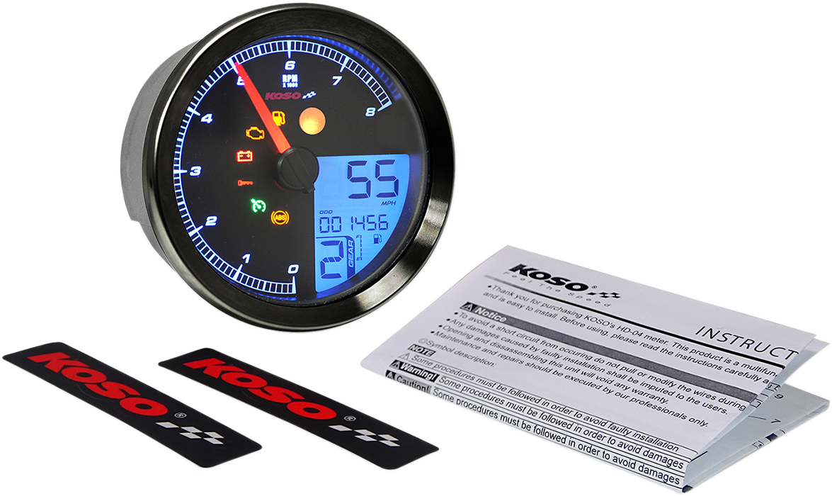 HD-04 Speedometer/Tachometer