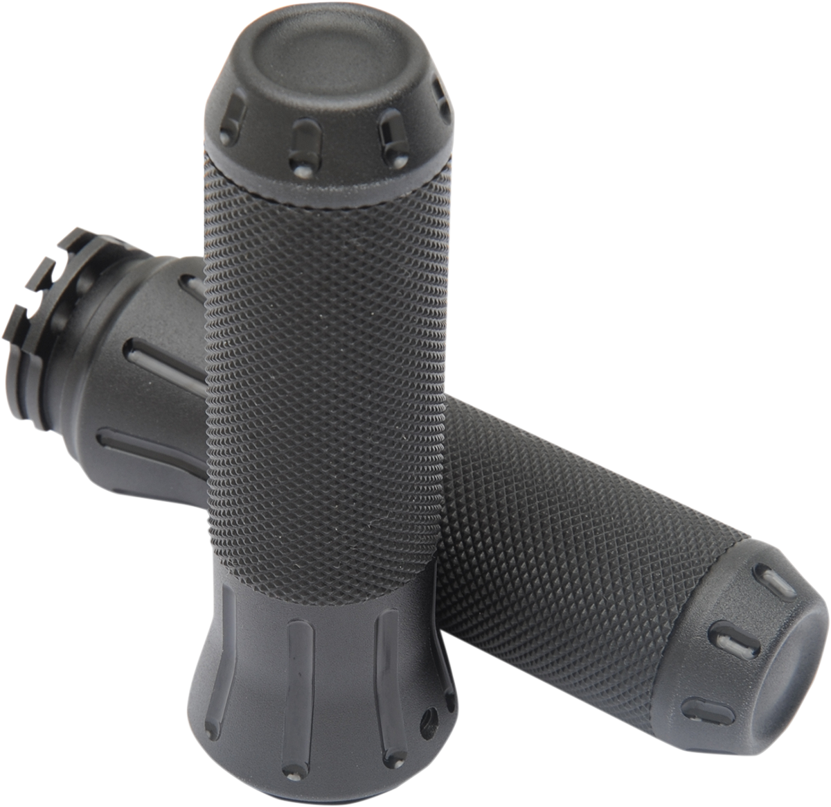 Custom Grips - Shot-Peened - Black -Cable