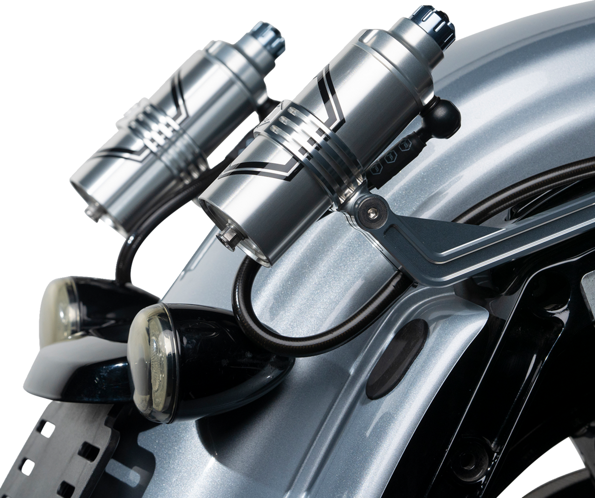 REVO ARC Billet Remote Reservoir External Mounts