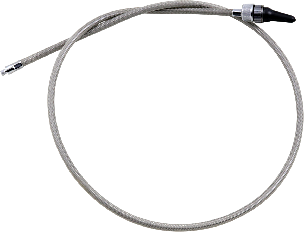 Armor Coat Braided Stainless Steel Speedometer Cable for Harley-Davidson