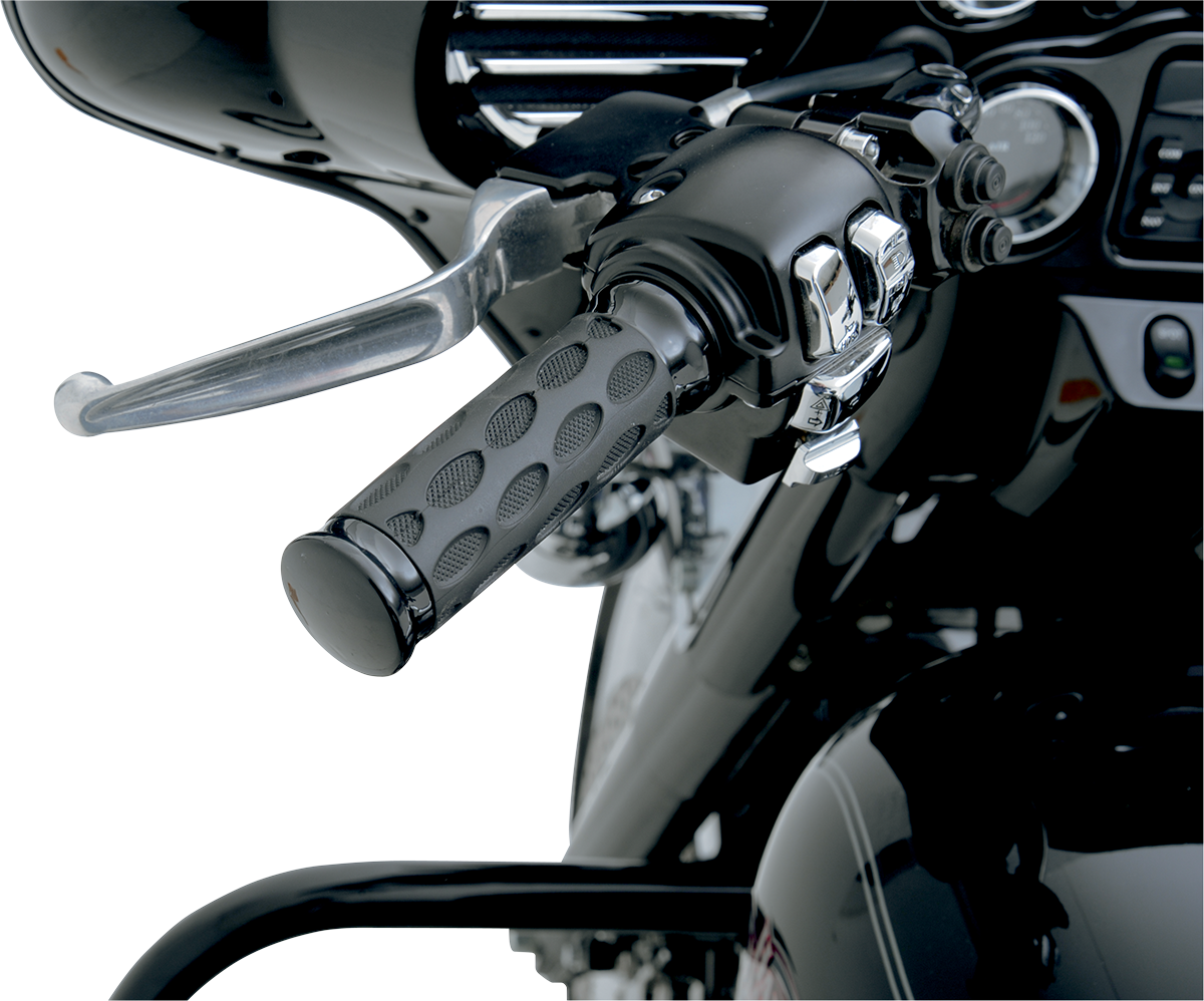 Custom Rubber Grips - Hotop - Black/Rubber - Cable