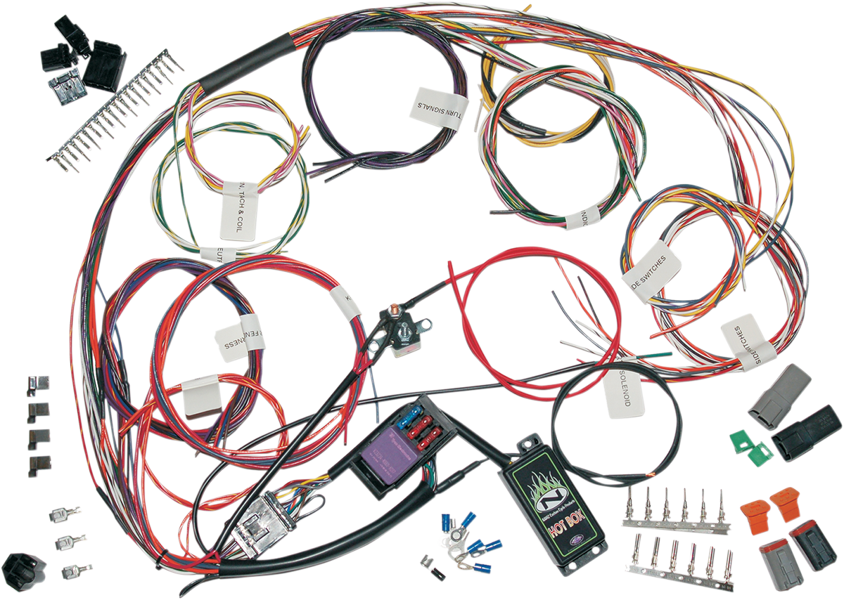 Custom Full Motorcycle Wiring Harness