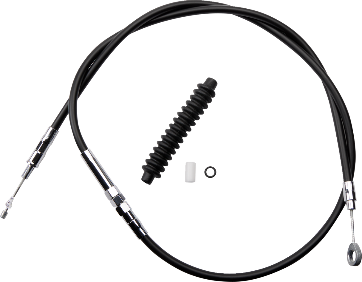 High-Efficiency Black Vinyl Clutch Cable