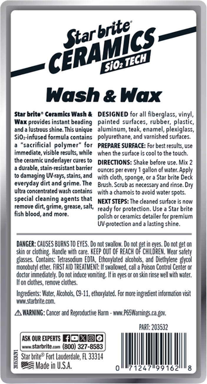 Ceramic Wash & Wax