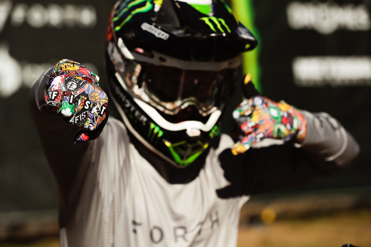Strapped Hard Court Gloves