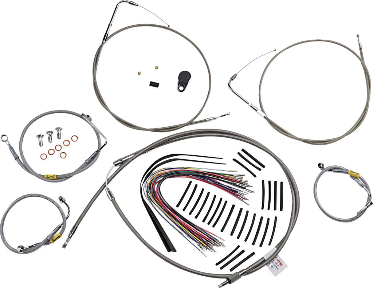 Control Kit for Early Touring Bikes with Bagger Bar Handlebars