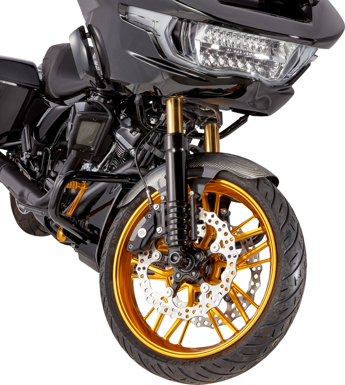 19" Cafe Carbon Fiber Front Fender