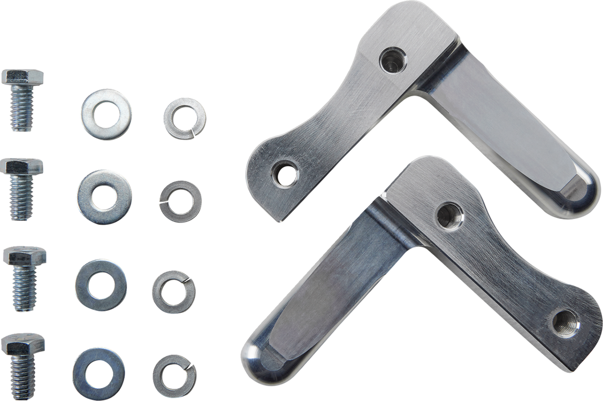 Hugger Series Front Fender with Mounting Blocks for Softail/Dyna