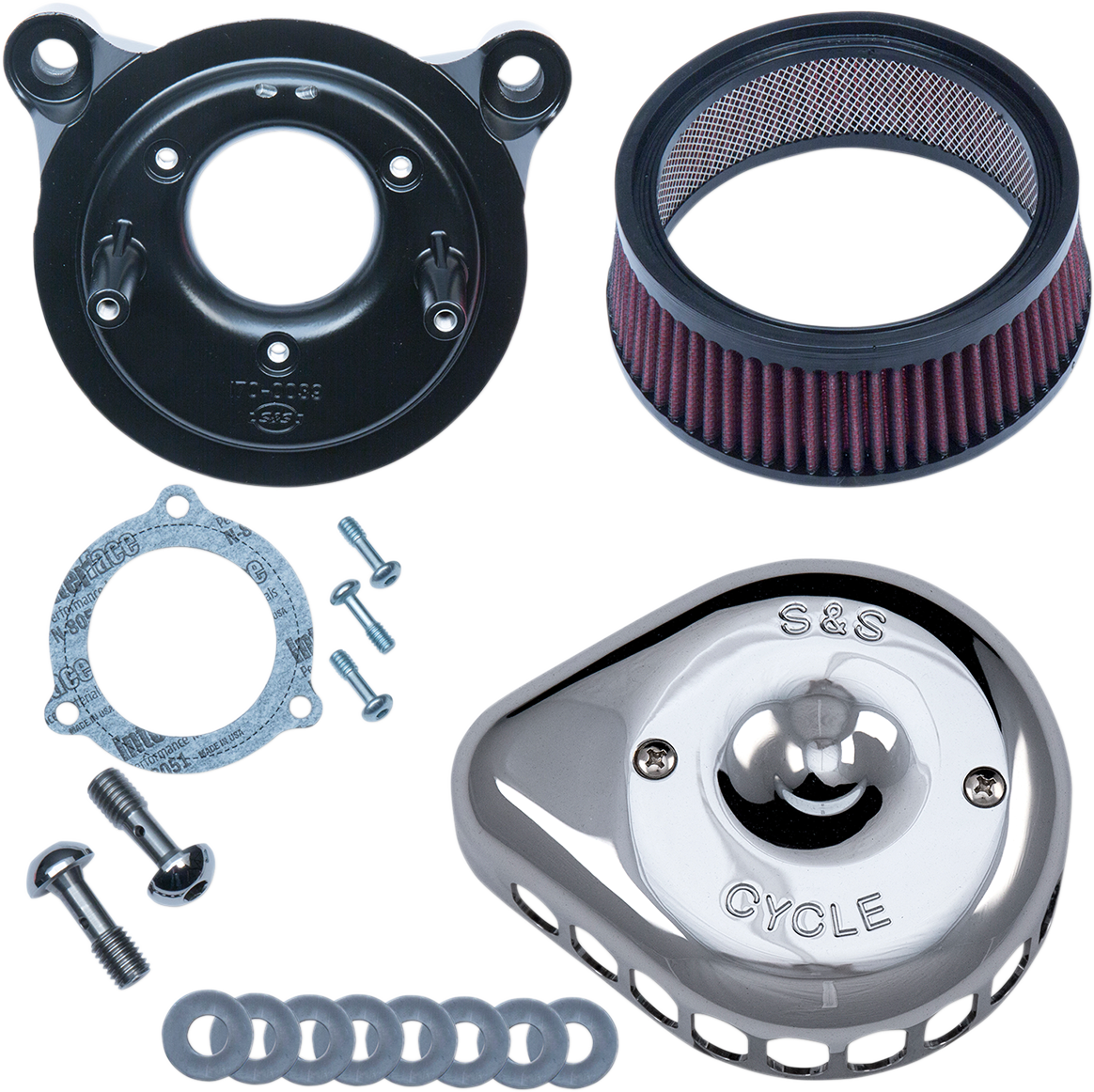 Mini Teardrop Stealth Air Cleaner Kit