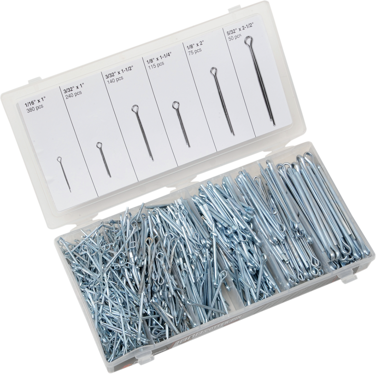 1,000-Piece Cotter Pin Assortment
