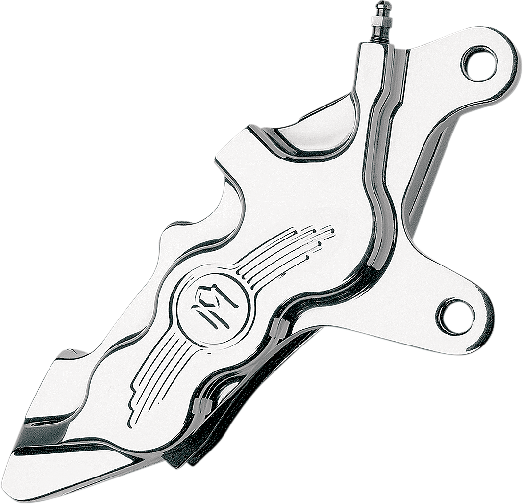 Six-Piston Differential-Bore Front Caliper