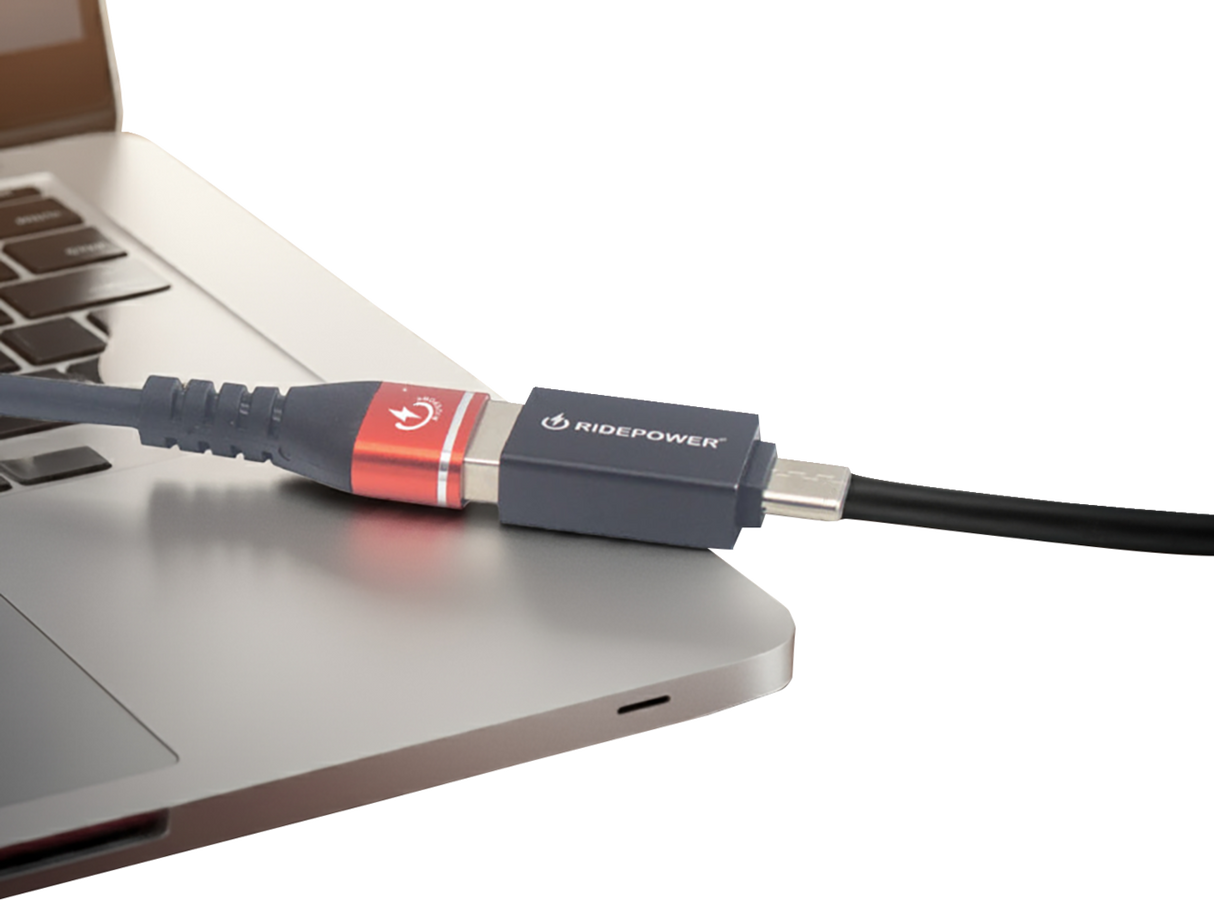 Female USB to Male USB-C Power Adapter