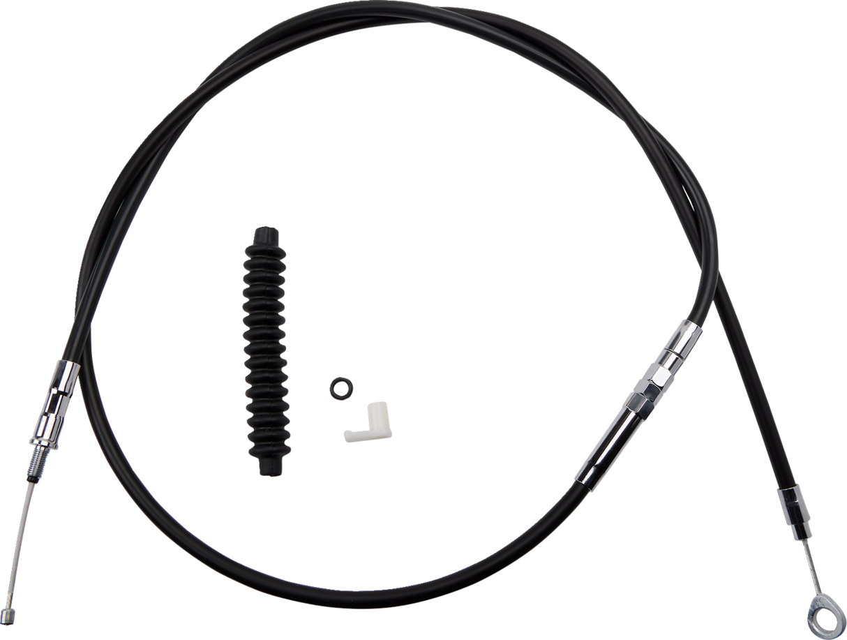 High-Efficiency Black Vinyl Clutch Cable
