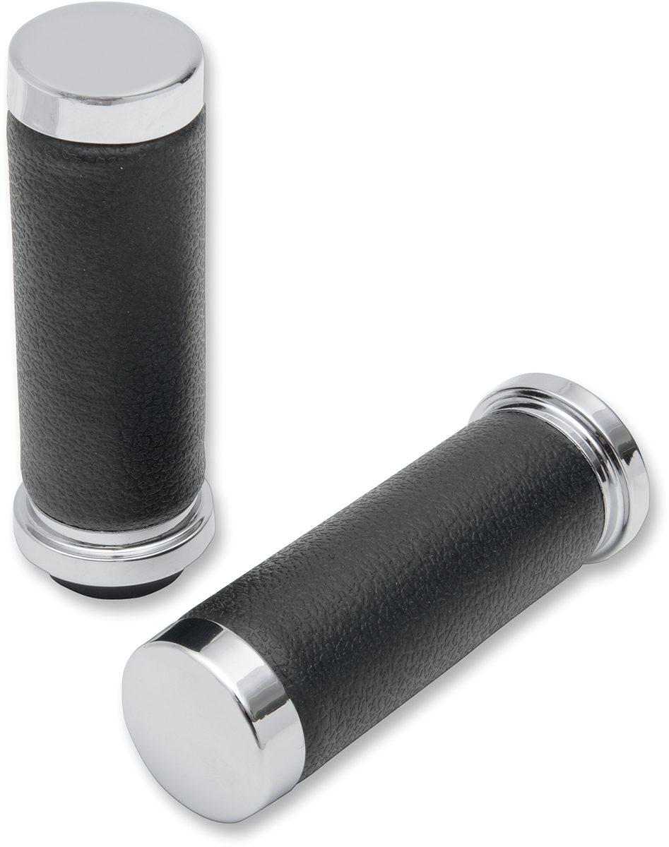 Textured Black Rubber Grips - TBW