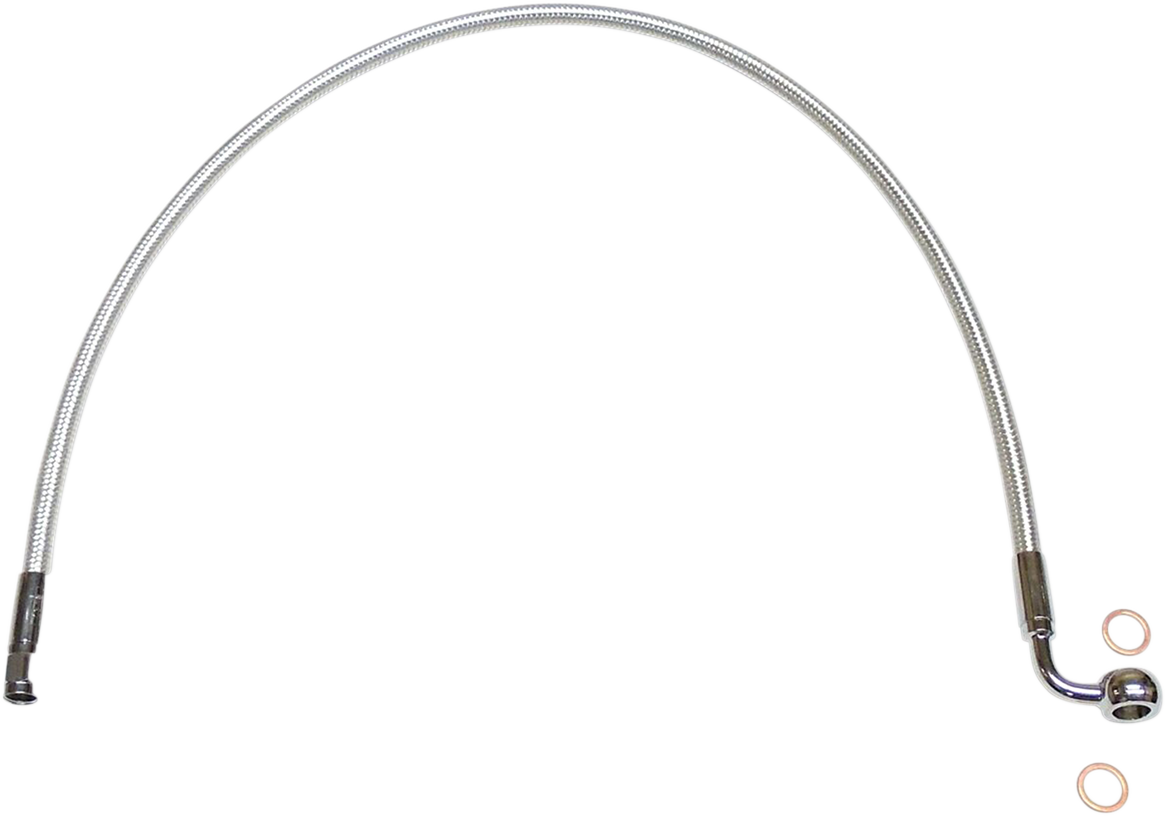 Brake Line - 10 mm-90° - 19" - Sterling Chromite II