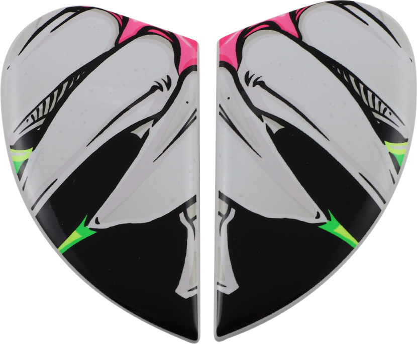 Airframe Pro™ Helmet Side Plates — Beastie Bunny