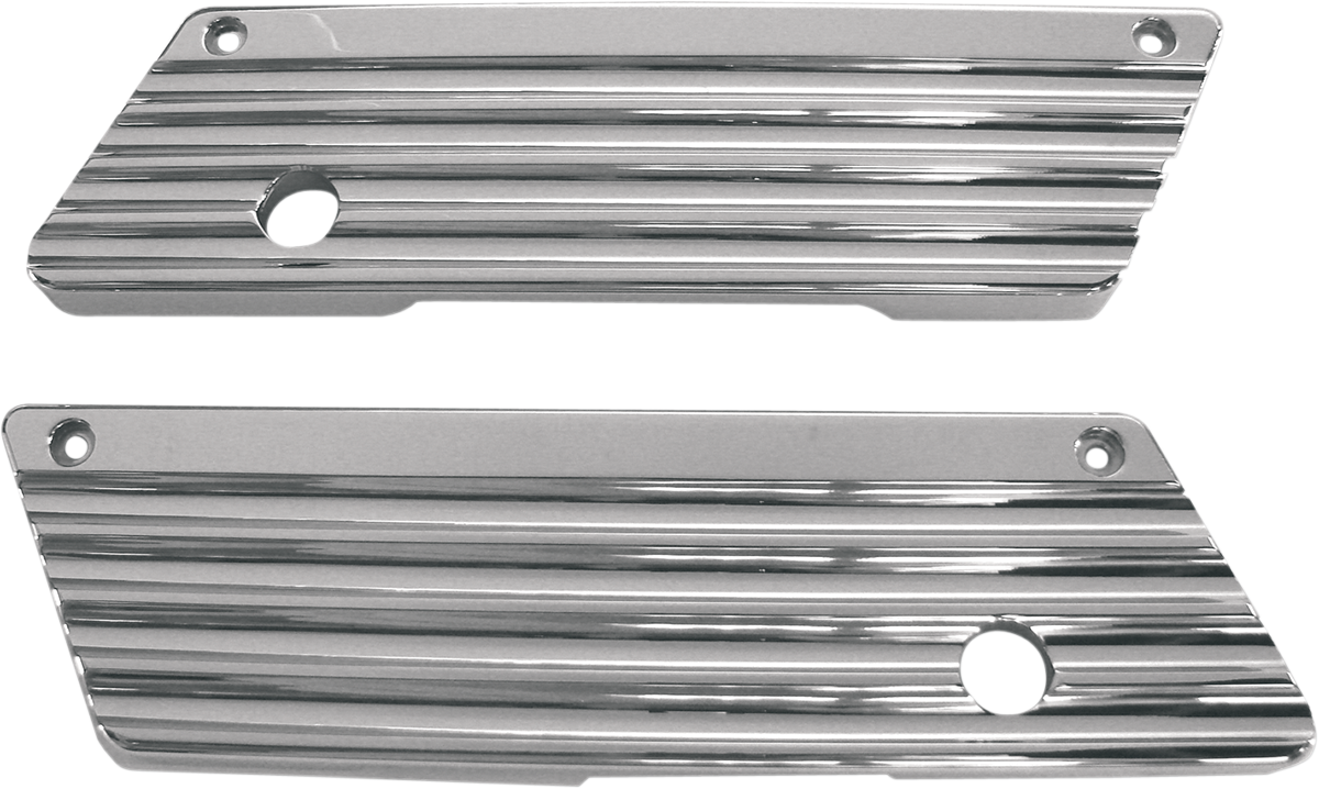 Finned Saddlebag Latch Covers