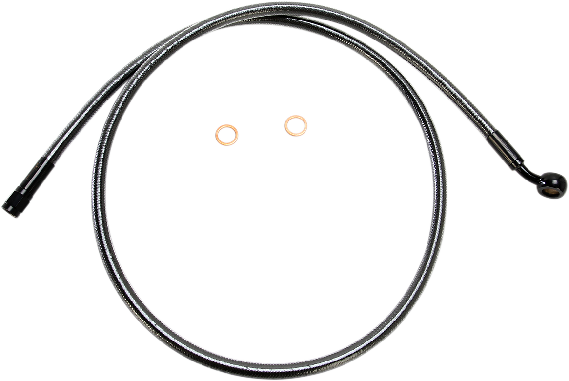 Brake Line - 10 mm-35° - 42" - Black Pearl