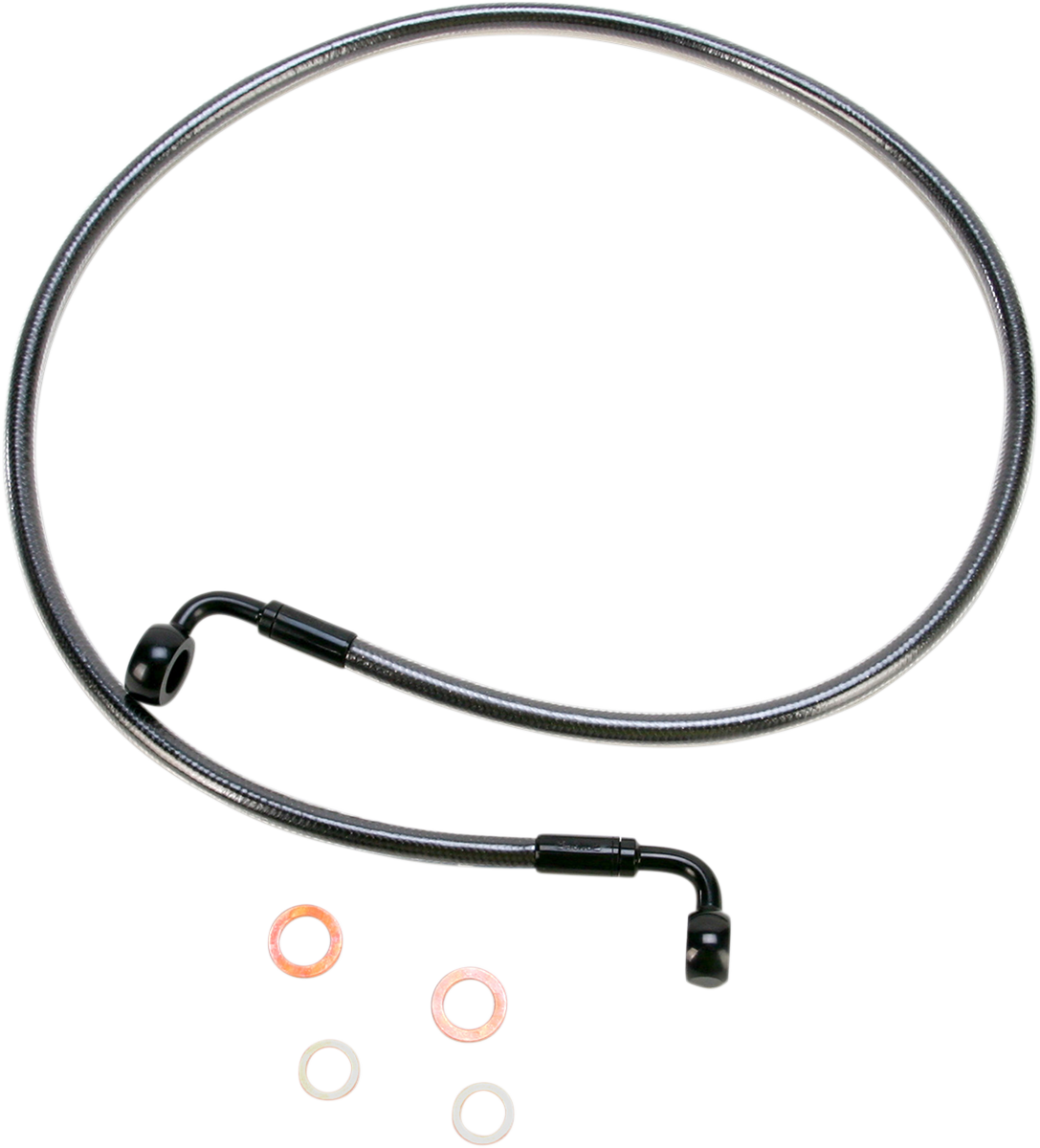 Brake Line - 90/90° - 52" - Black Pearl