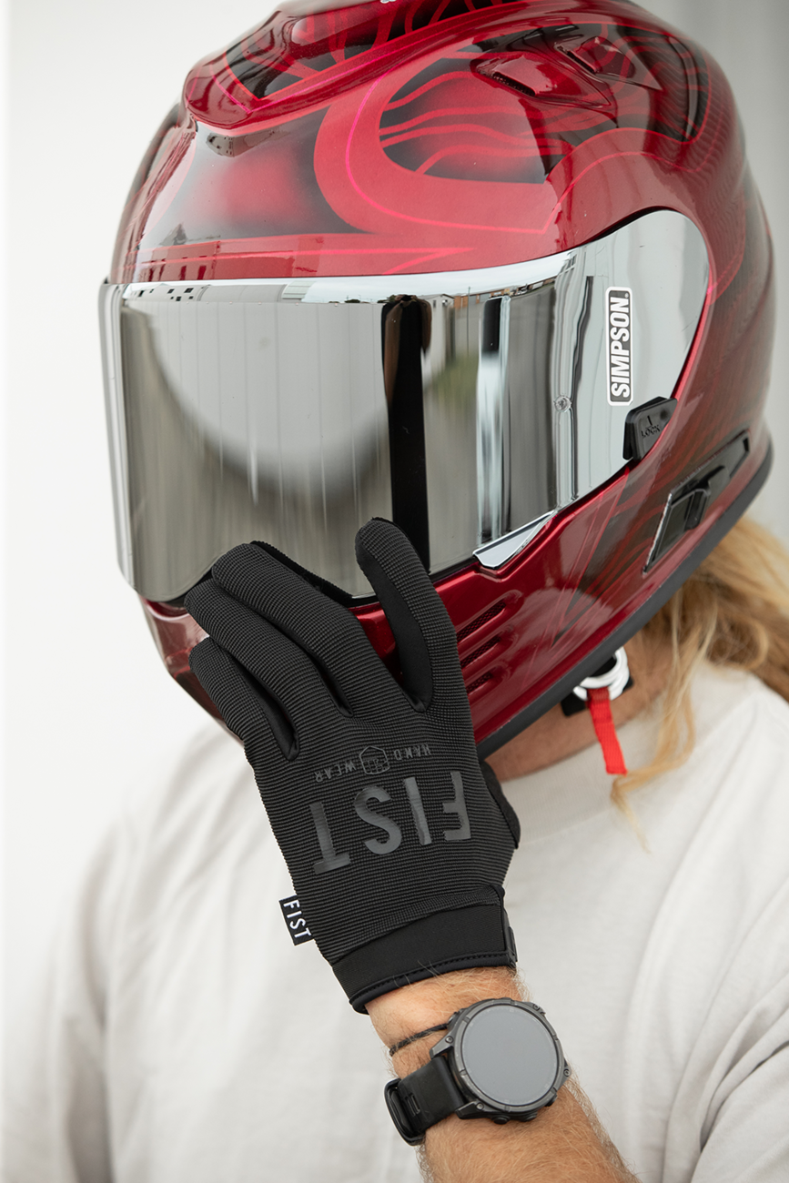 Moto Hybrid Leather Road Gloves