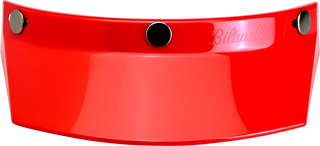 3-Snap Moto Helmet Visor