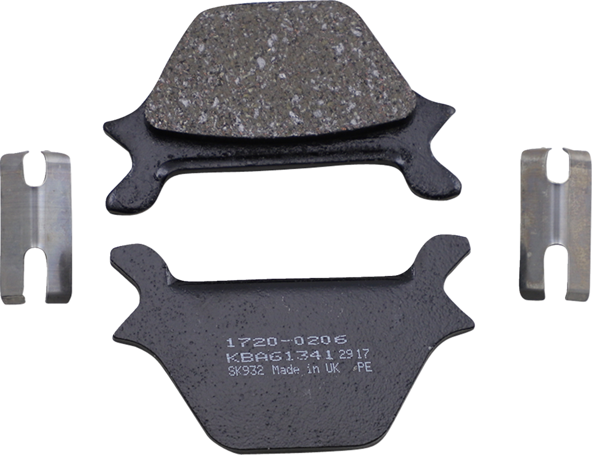 Organic Harley/Buell Brake Pads