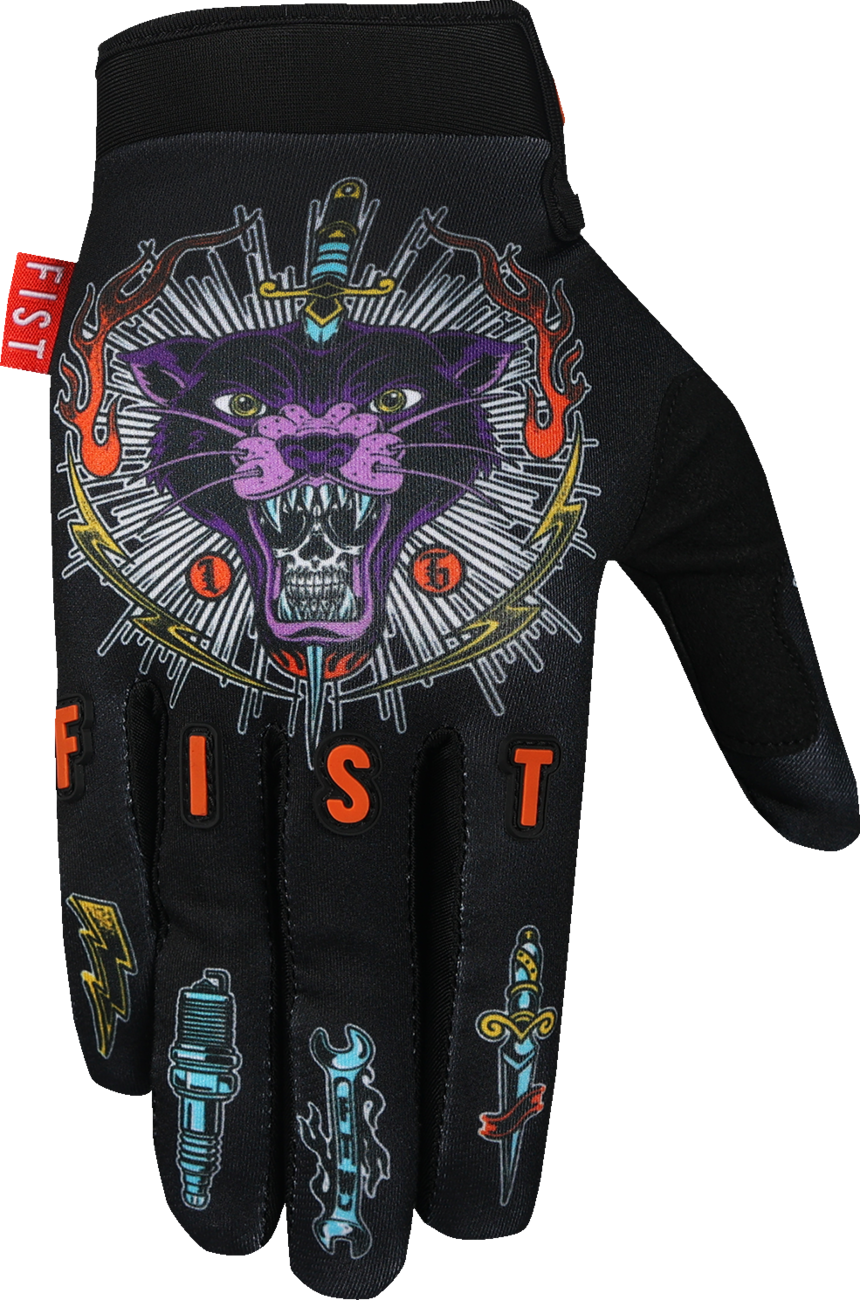 Strapped Greg Lutzka Red Label Panther Gloves